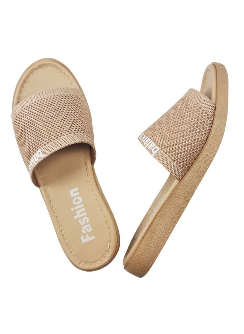 Slide Slippers with a Comfortable and Lightweight Foam Sole for Women - Image 3